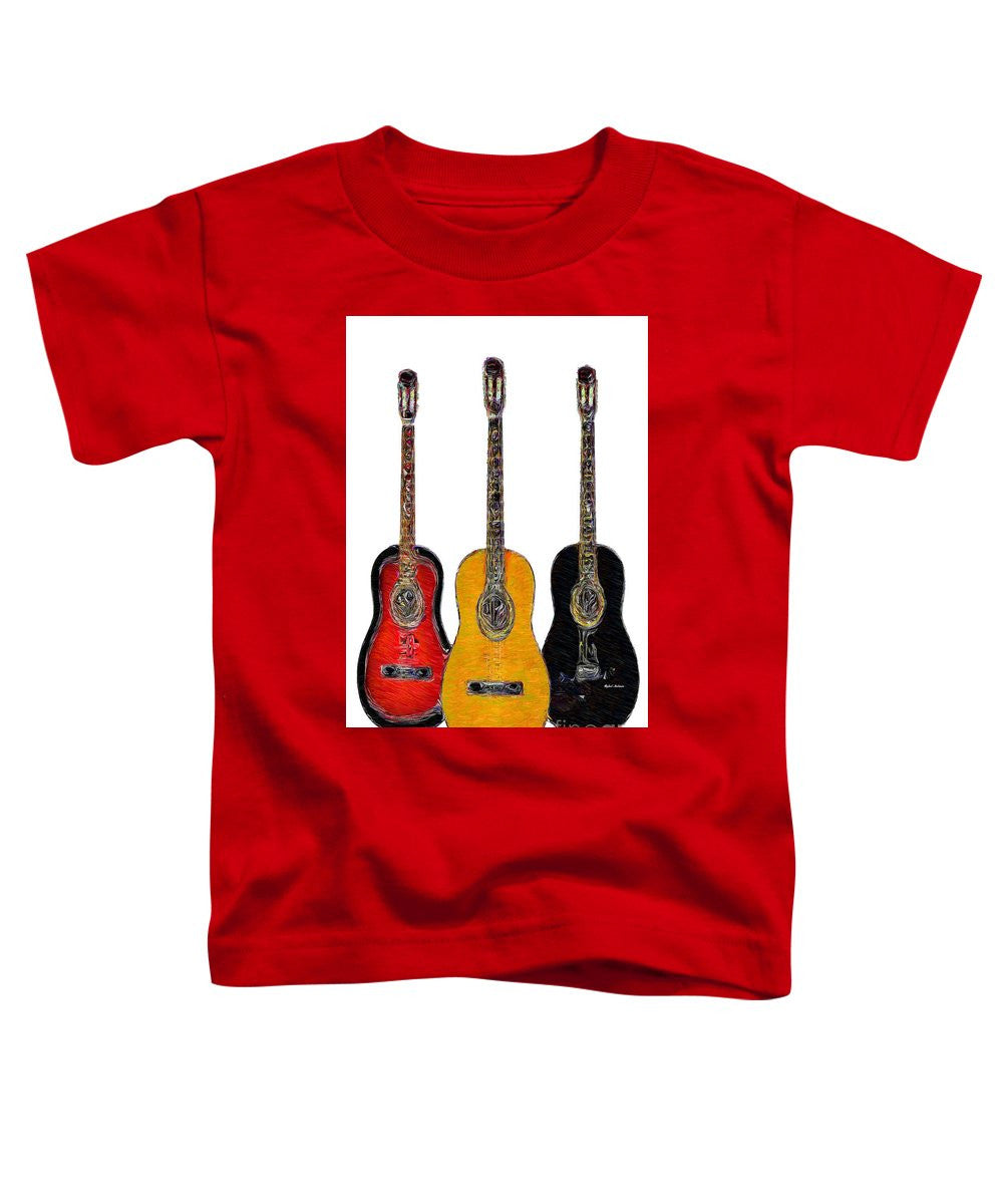 T-shirt pour tout-petits – Trio de guitares