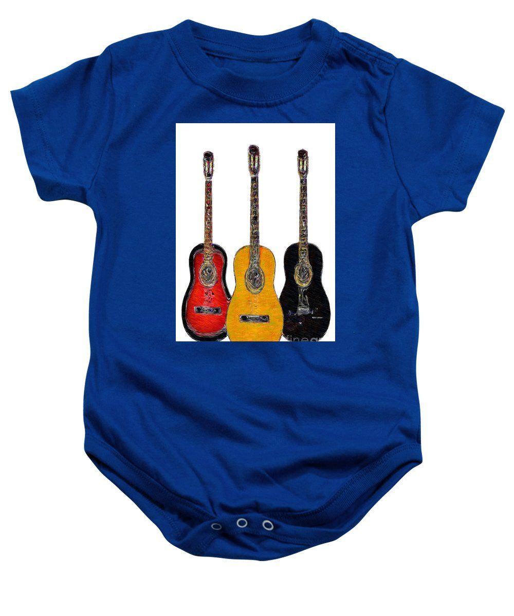 Grenouillère pour bébé - Trio de guitares