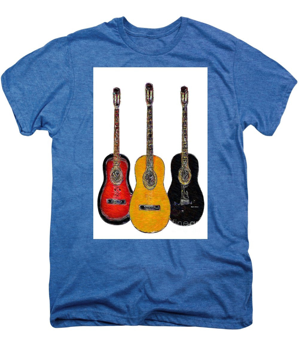 T-shirt Premium pour homme - Trio de guitares