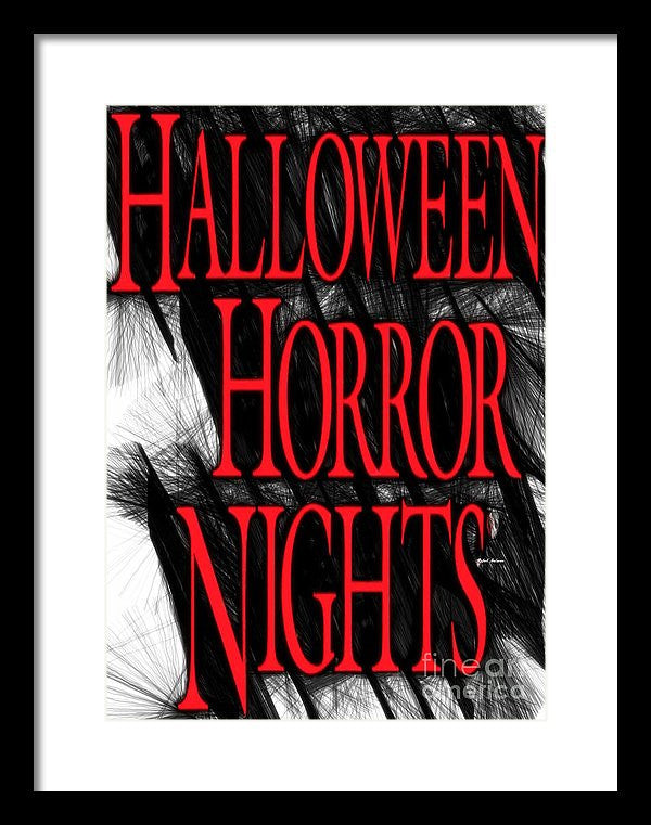 Framed Print - Halloween Series