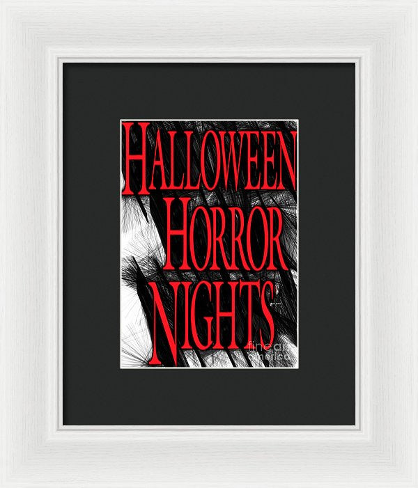 Framed Print - Halloween Series