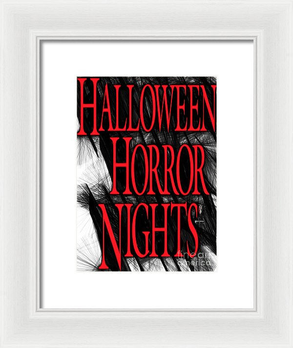 Framed Print - Halloween Series