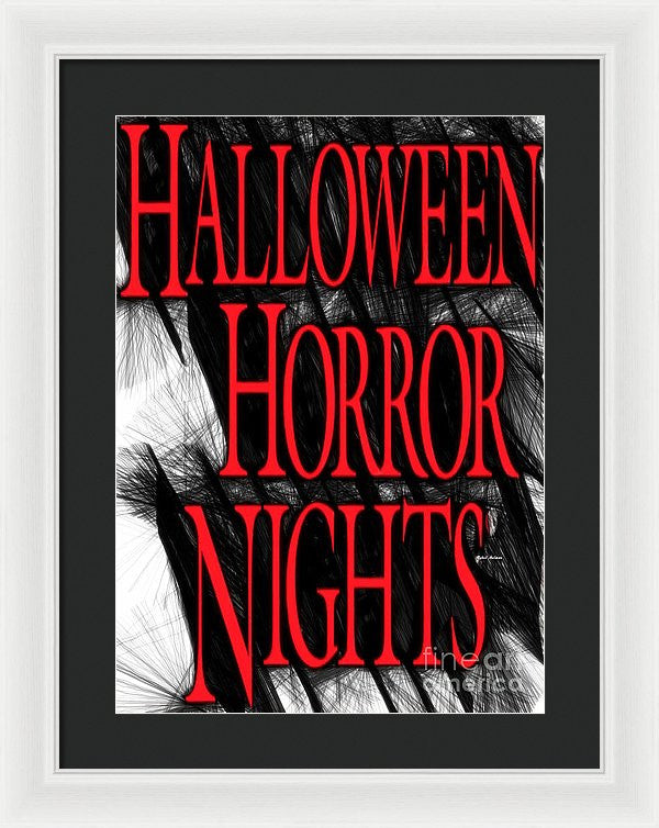 Framed Print - Halloween Series