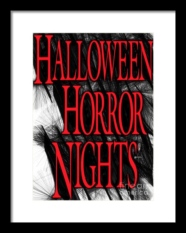 Framed Print - Halloween Series