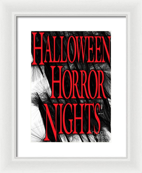 Framed Print - Halloween Series