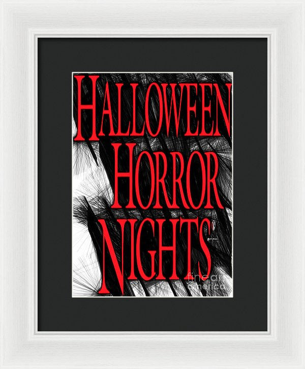 Framed Print - Halloween Series