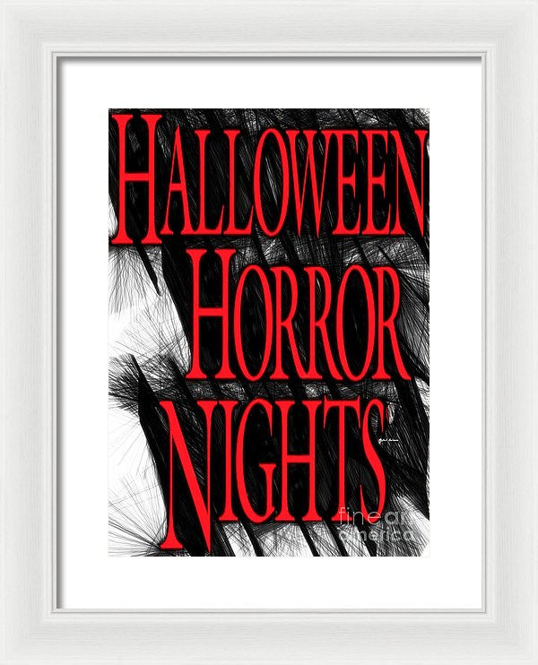 Framed Print - Halloween Series