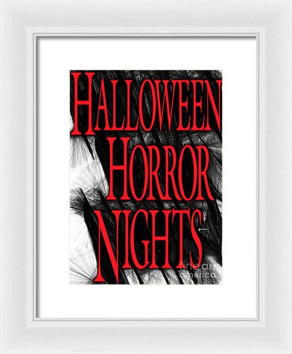 Framed Print - Halloween Series