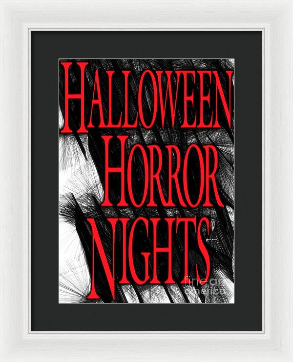 Framed Print - Halloween Series