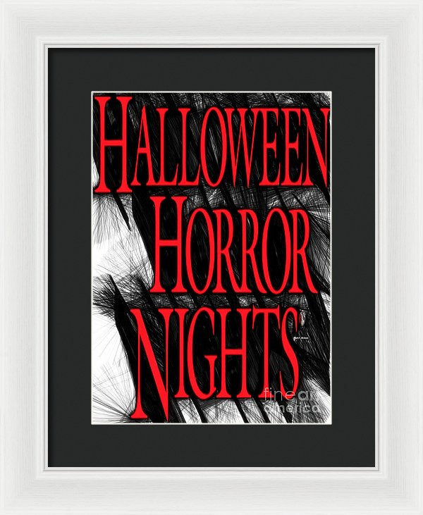 Framed Print - Halloween Series