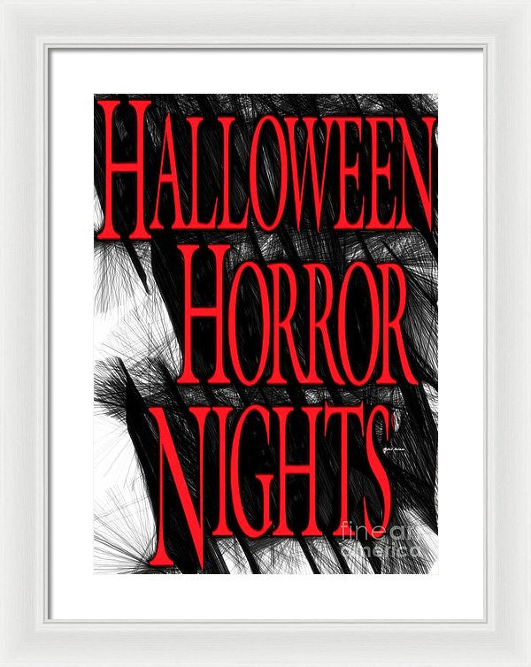 Framed Print - Halloween Series