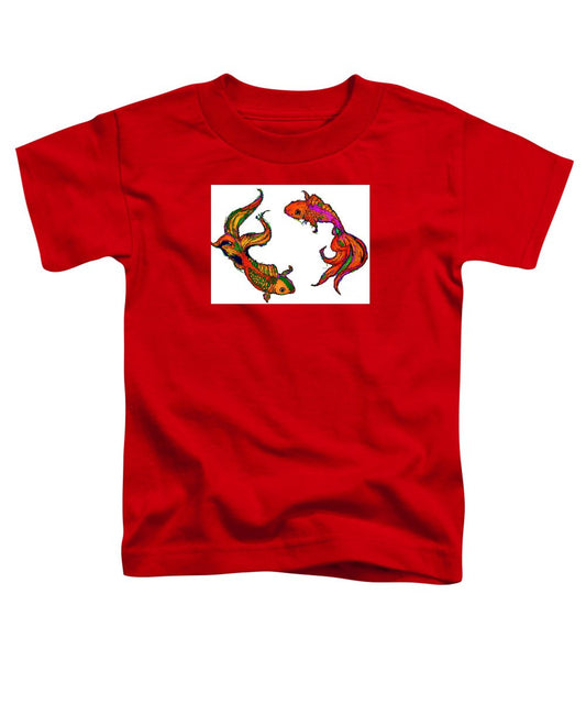 Toddler T-Shirt - Happiness. Pet Series