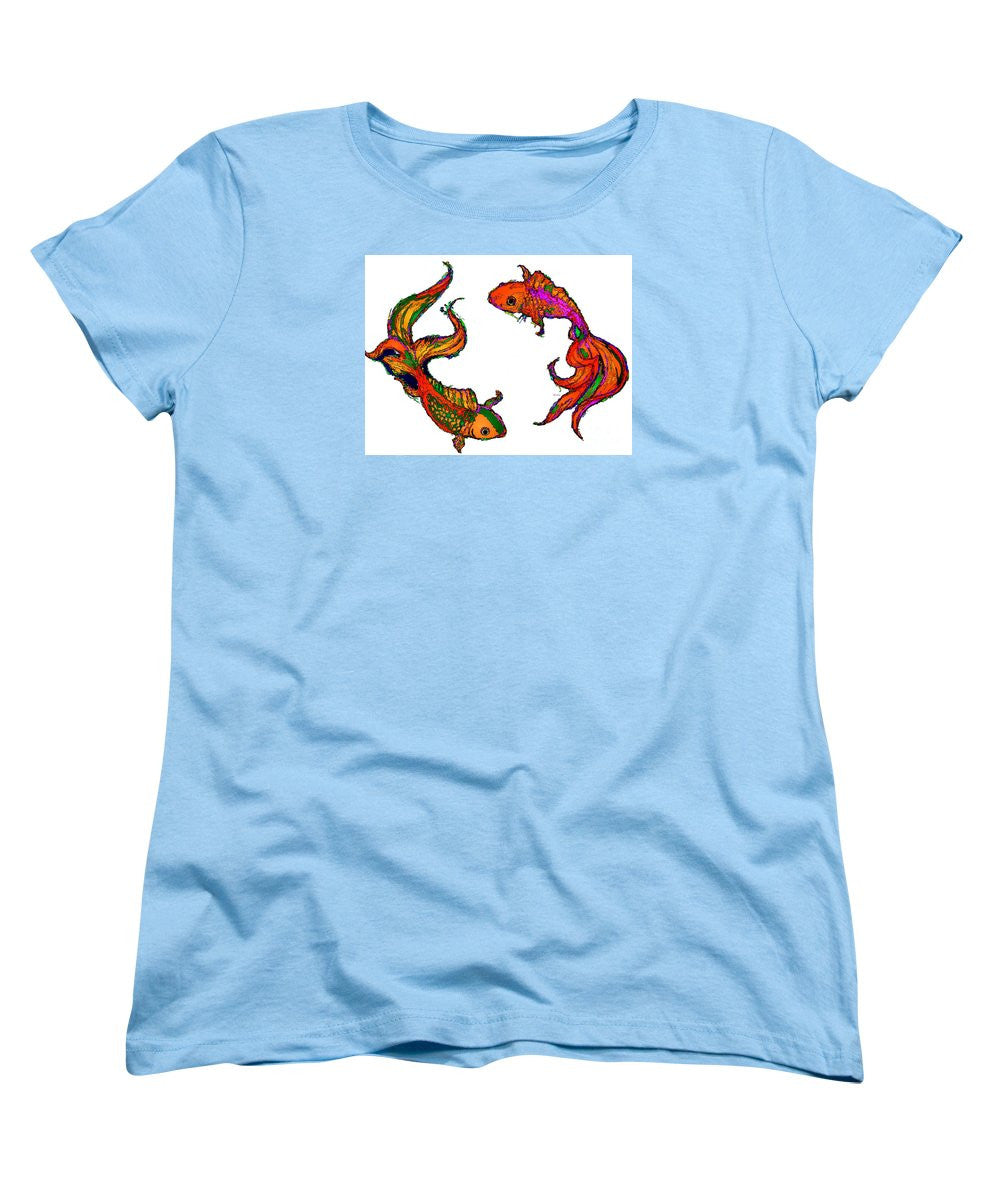 Women's T-Shirt (Standard Cut) - Happiness. Pet Series