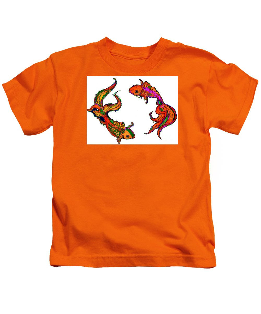 Kids T-Shirt - Happiness. Pet Series