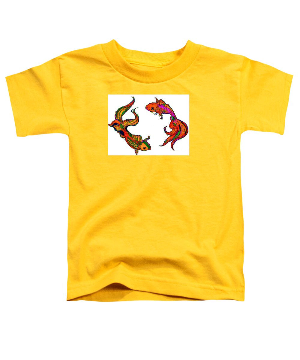 Toddler T-Shirt - Happiness. Pet Series