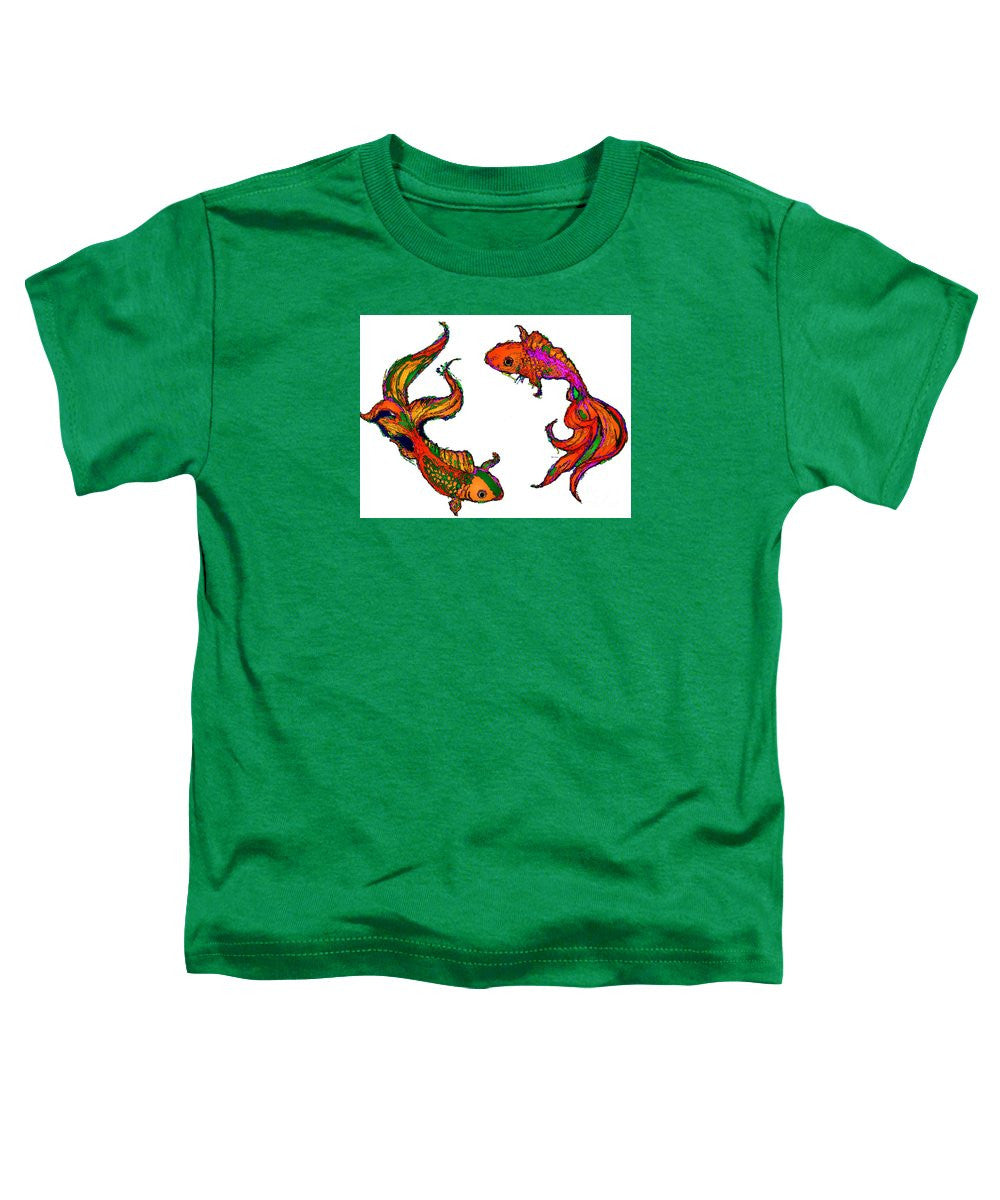 Toddler T-Shirt - Happiness. Pet Series