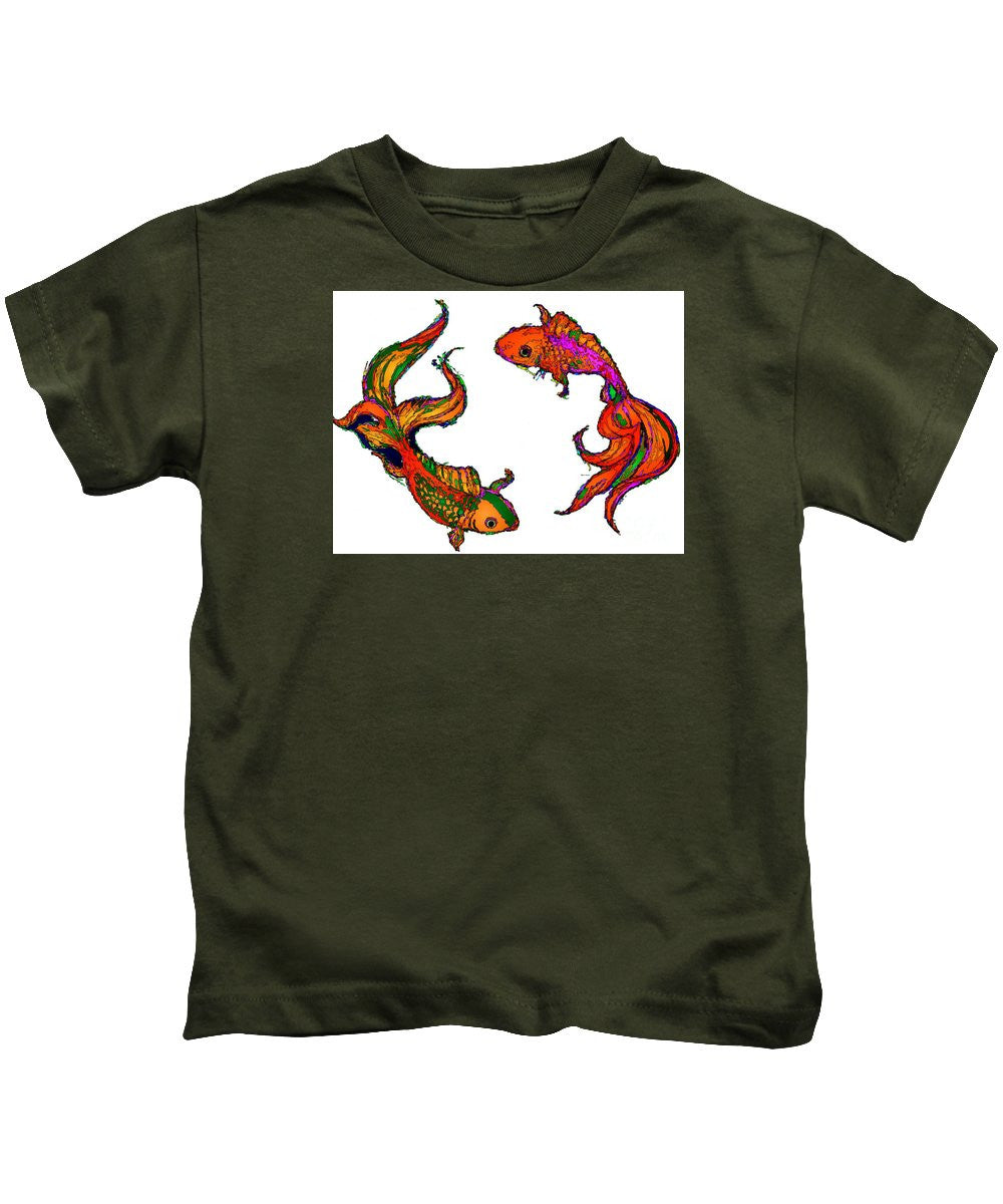 Kids T-Shirt - Happiness. Pet Series