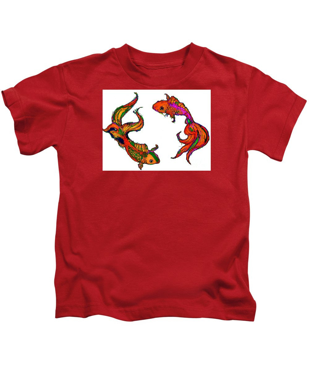 Kids T-Shirt - Happiness. Pet Series