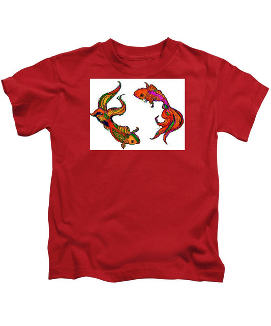 T-shirt pour enfants - Série Happiness. Pet