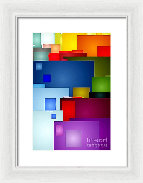 Framed Print - Happiness