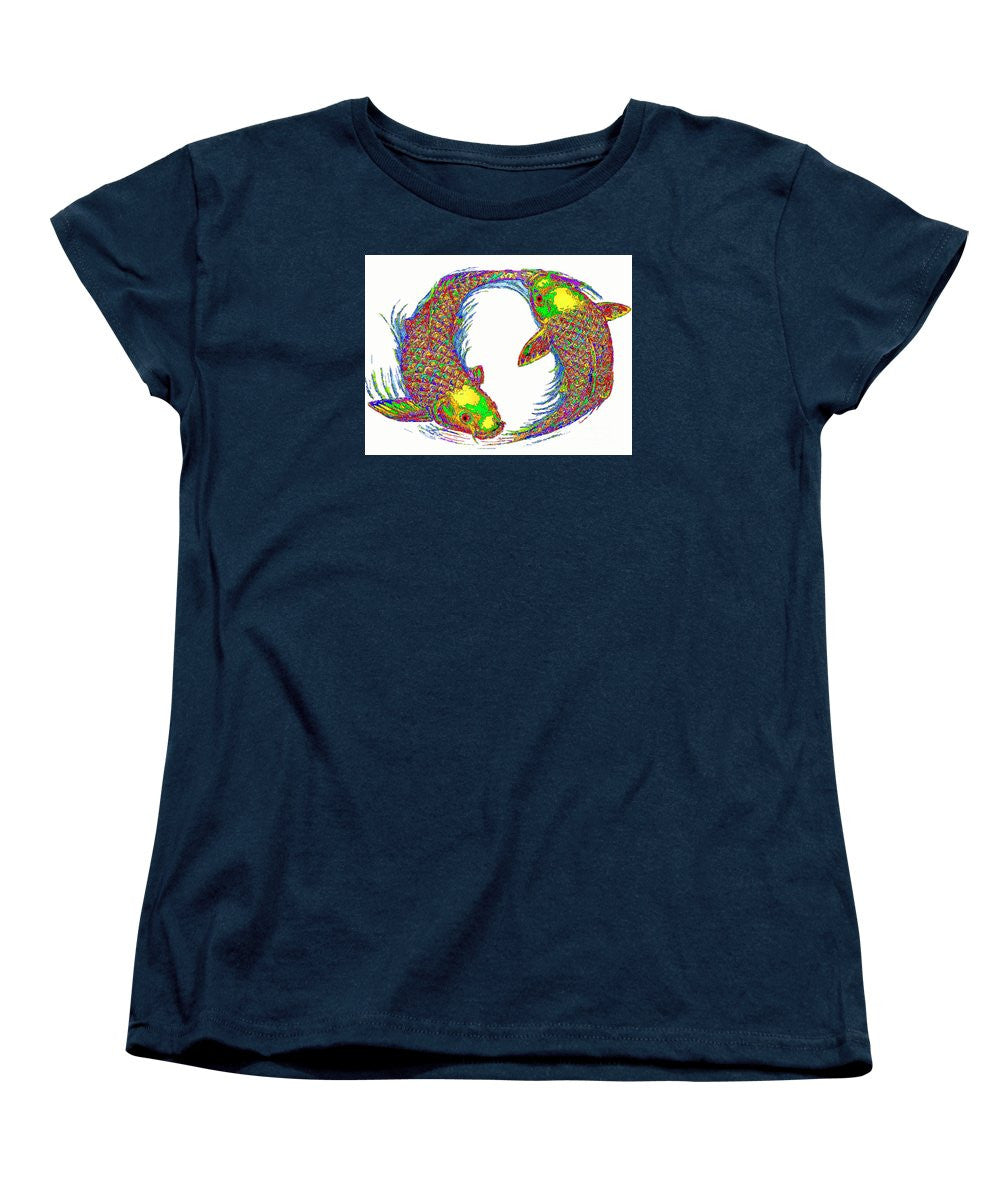 Women's T-Shirt (Standard Cut) - Happy Home. Pet Series