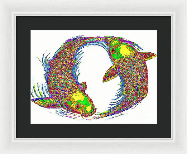 Framed Print - Happy Home. Pet Series