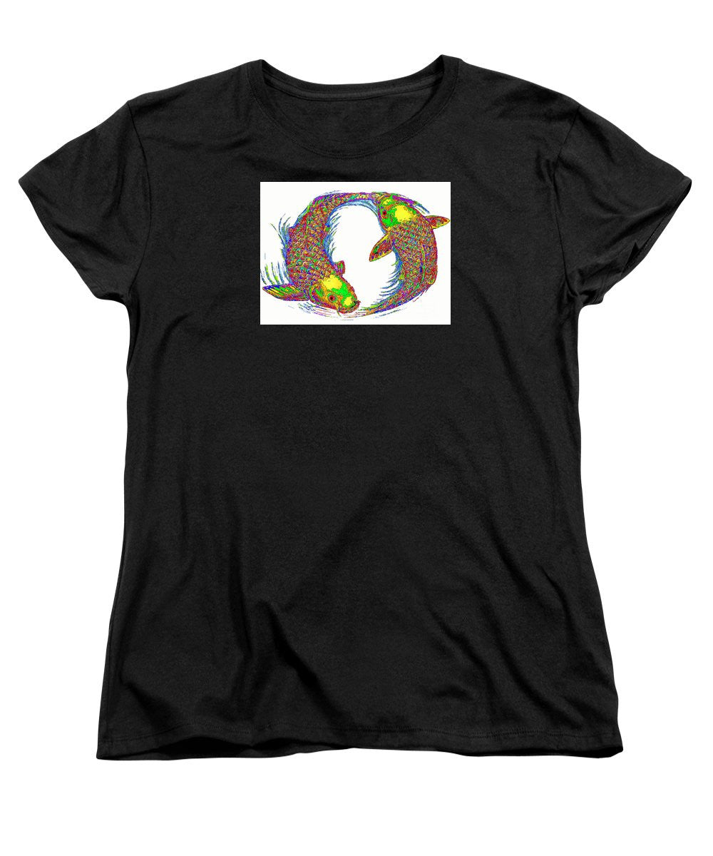 Women's T-Shirt (Standard Cut) - Happy Home. Pet Series