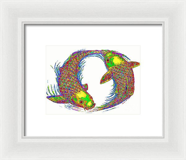 Framed Print - Happy Home. Pet Series