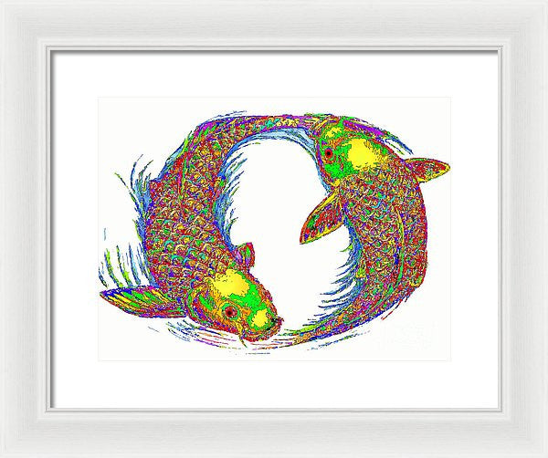 Framed Print - Happy Home. Pet Series