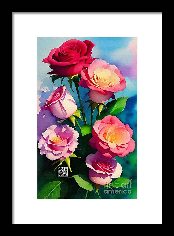 Happy Mother's Day - Framed Print