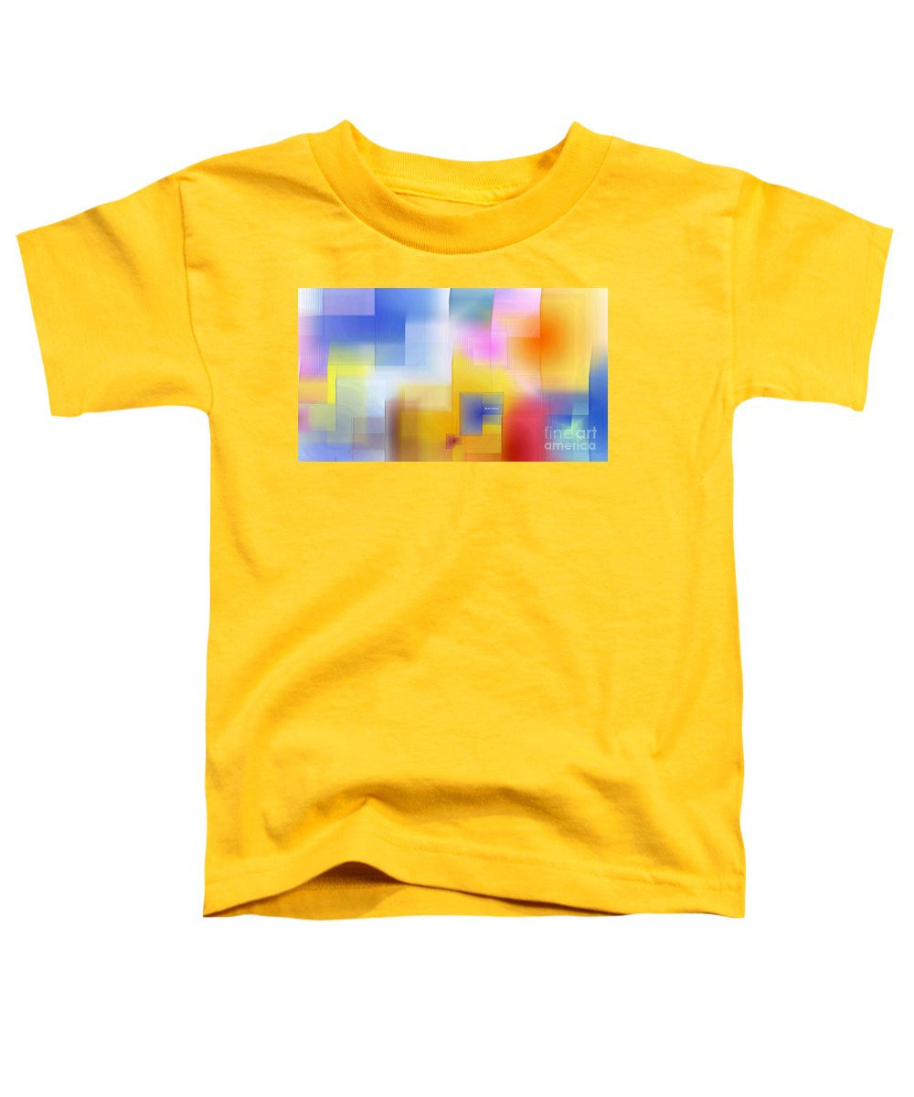 Toddler T-Shirt - Happy Pattern