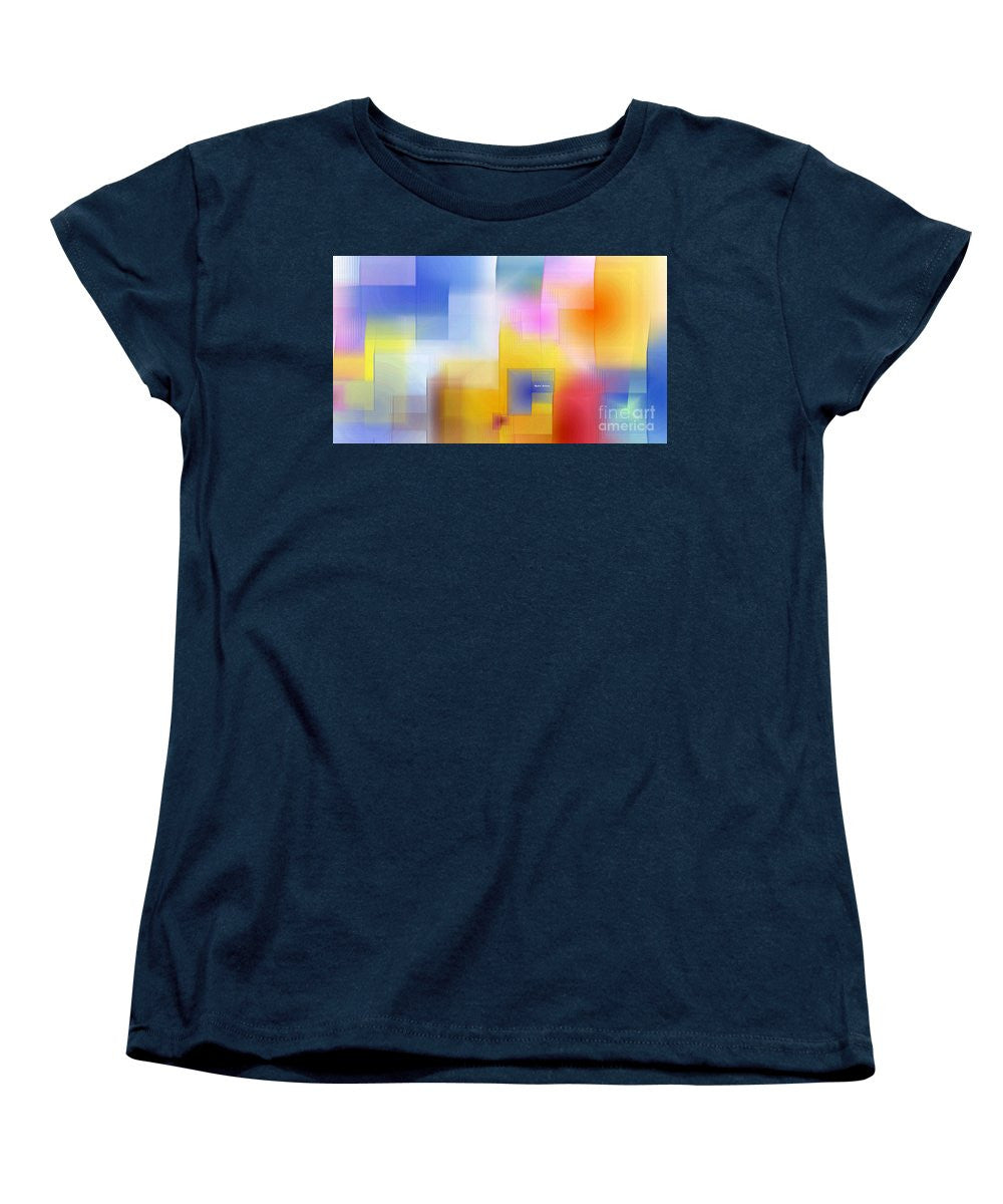 Women's T-Shirt (Standard Cut) - Happy Pattern