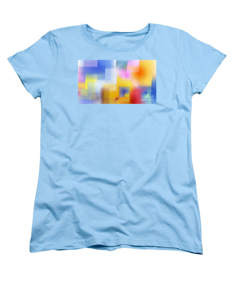 Women's T-Shirt (Standard Cut) - Happy Pattern