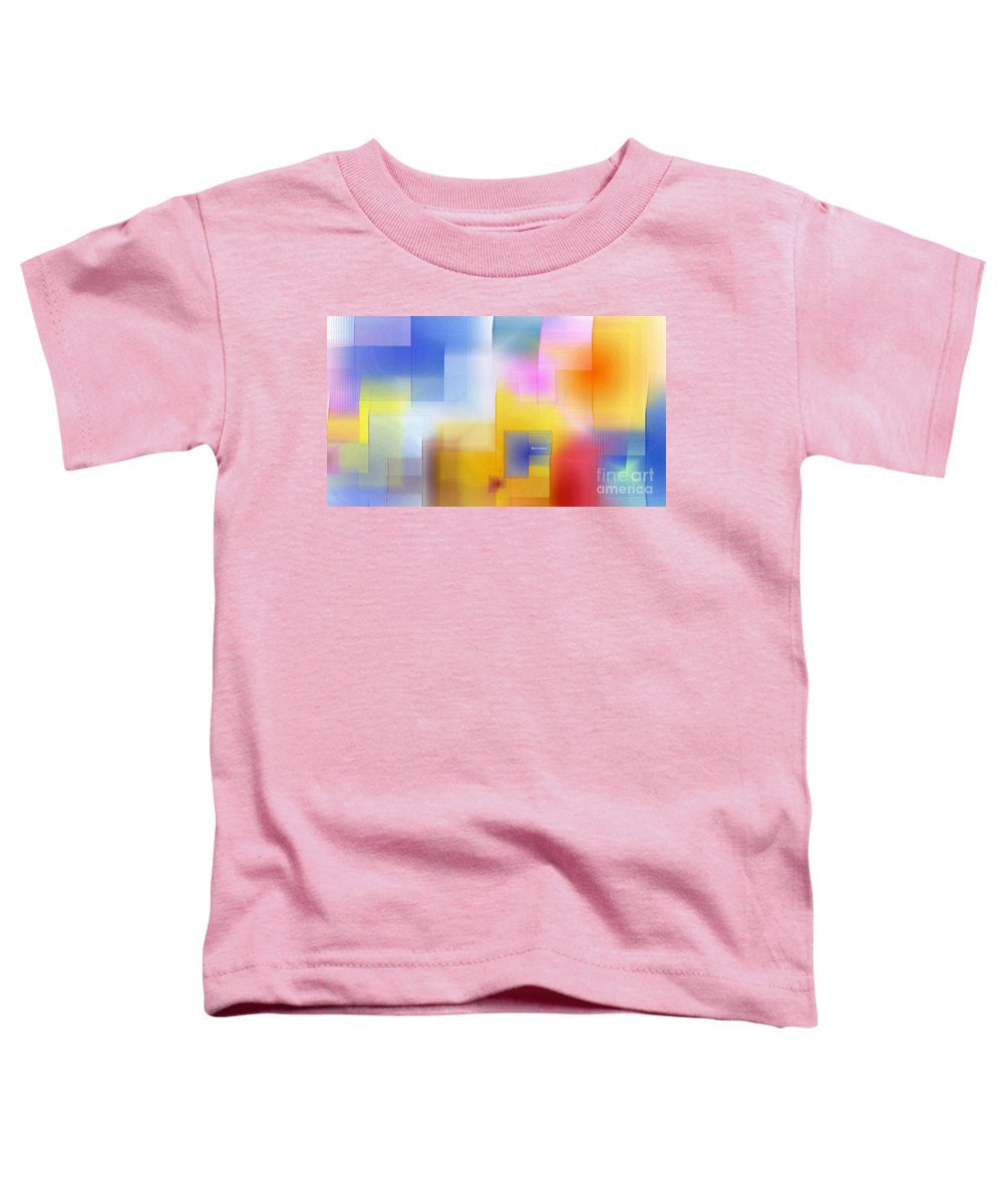 Toddler T-Shirt - Happy Pattern