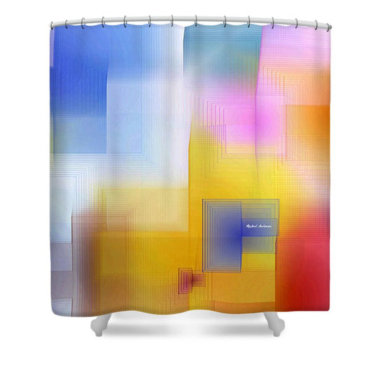 Shower Curtain - Happy Pattern
