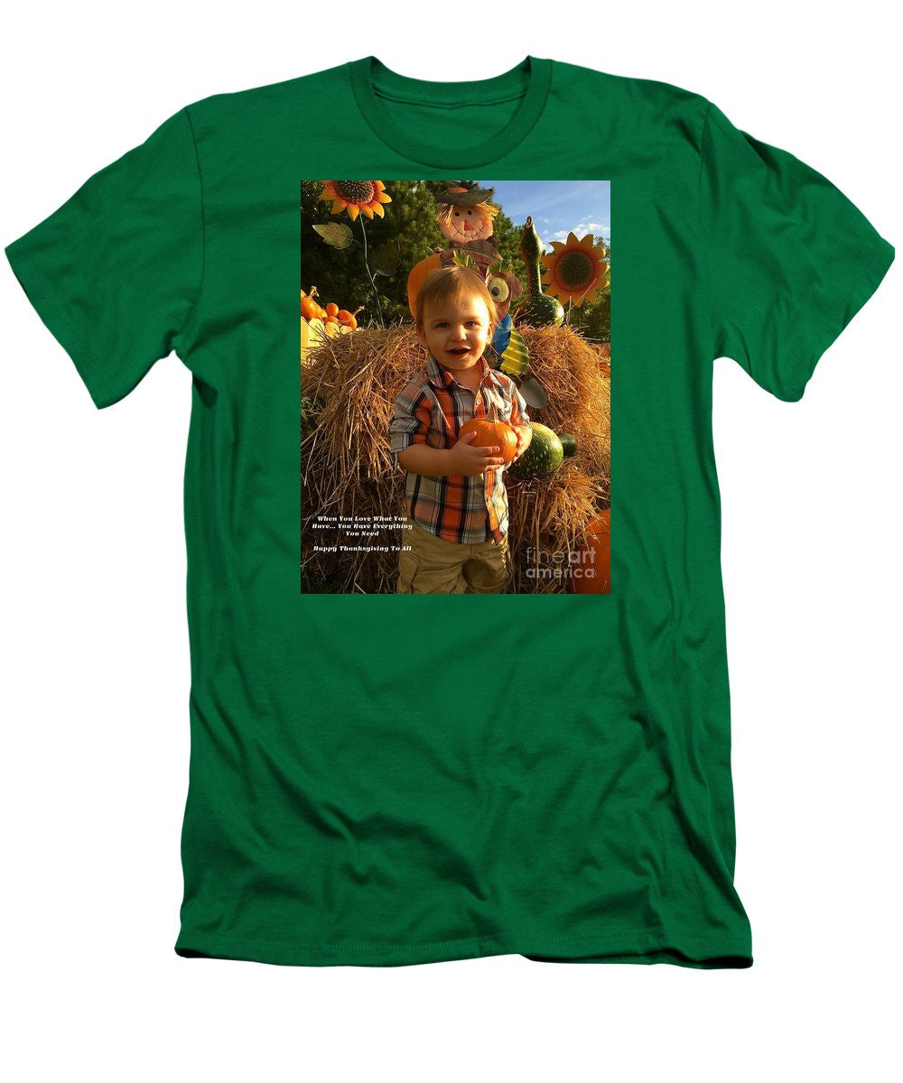 Men's T-Shirt (Slim Fit) - Happy Thanksgiving To All