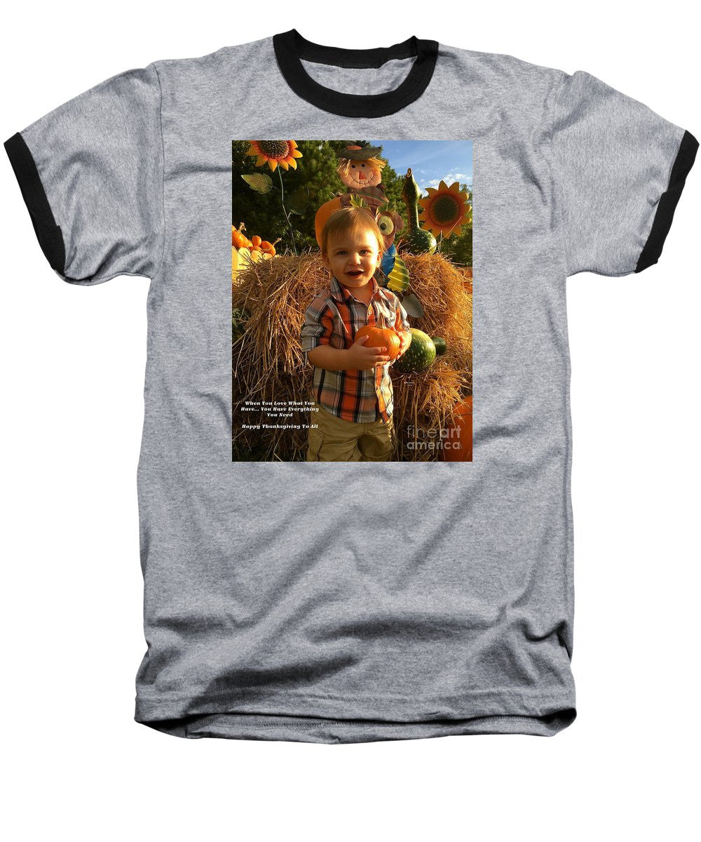 Baseball T-Shirt - Happy Thanksgiving To All