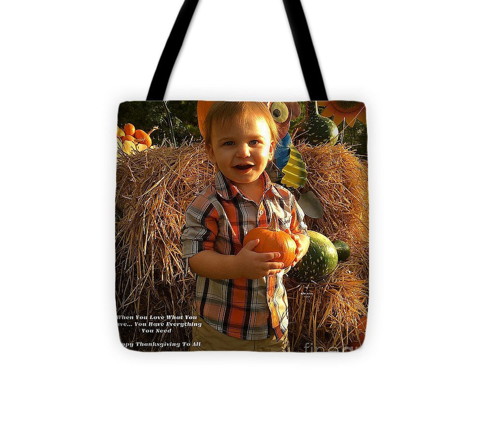 Tote Bag - Happy Thanksgiving To All