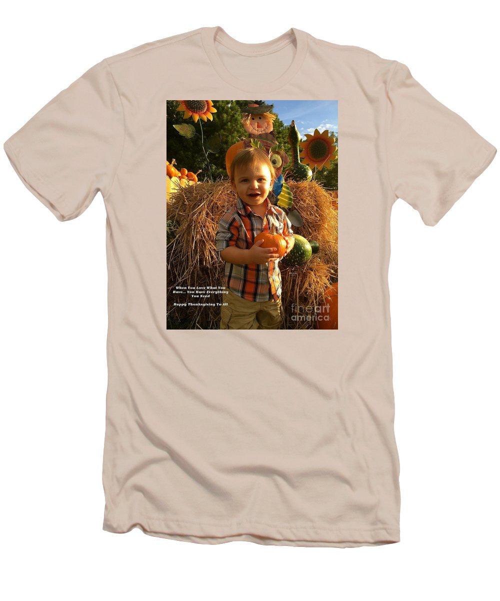 Men's T-Shirt (Slim Fit) - Happy Thanksgiving To All