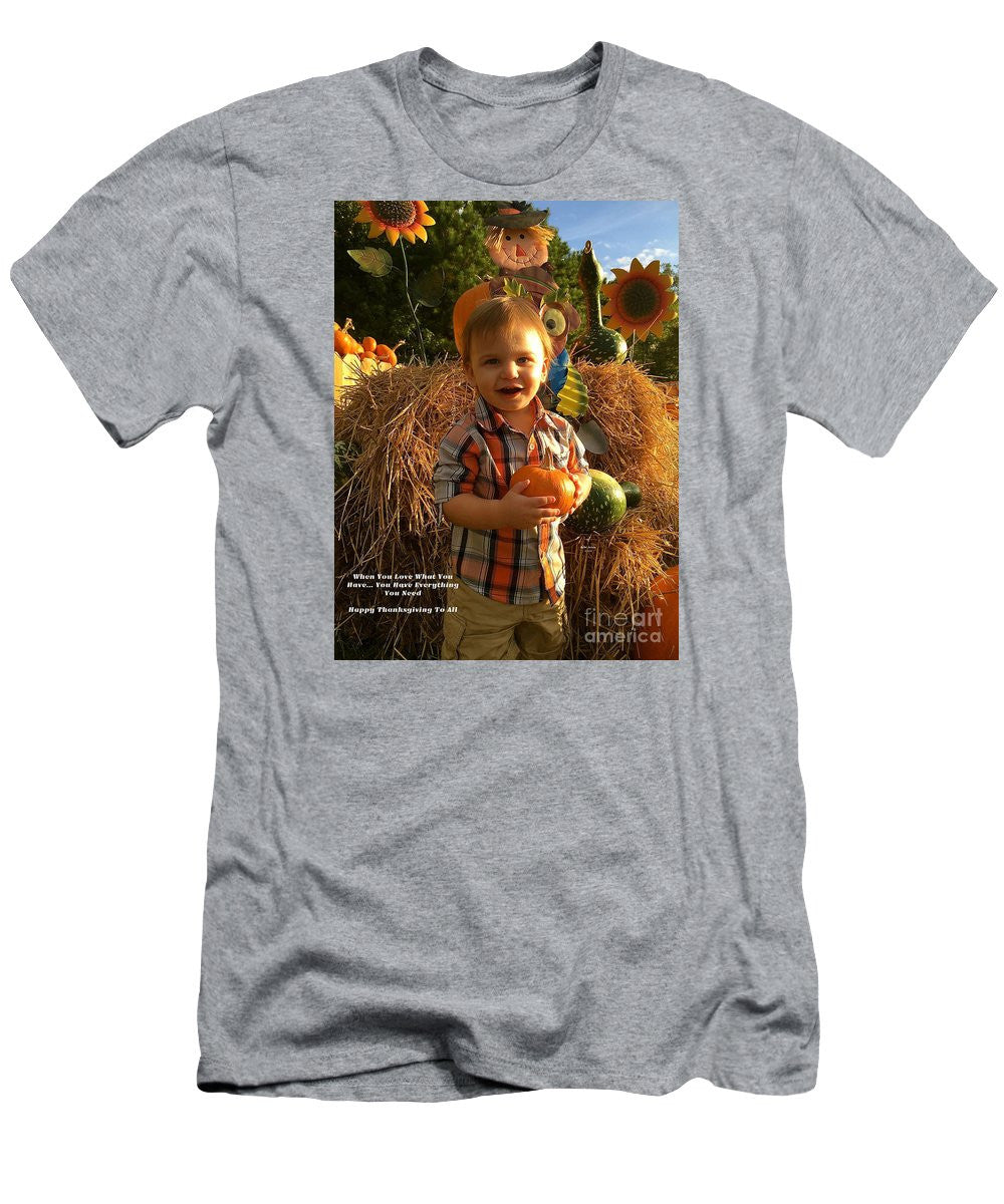 Men's T-Shirt (Slim Fit) - Happy Thanksgiving To All