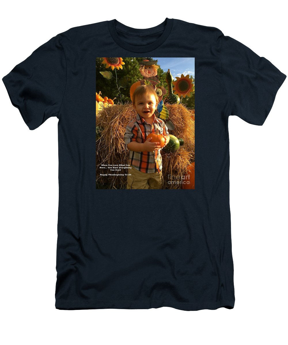 Men's T-Shirt (Slim Fit) - Happy Thanksgiving To All