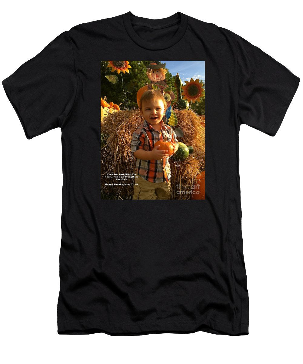 Men's T-Shirt (Slim Fit) - Happy Thanksgiving To All