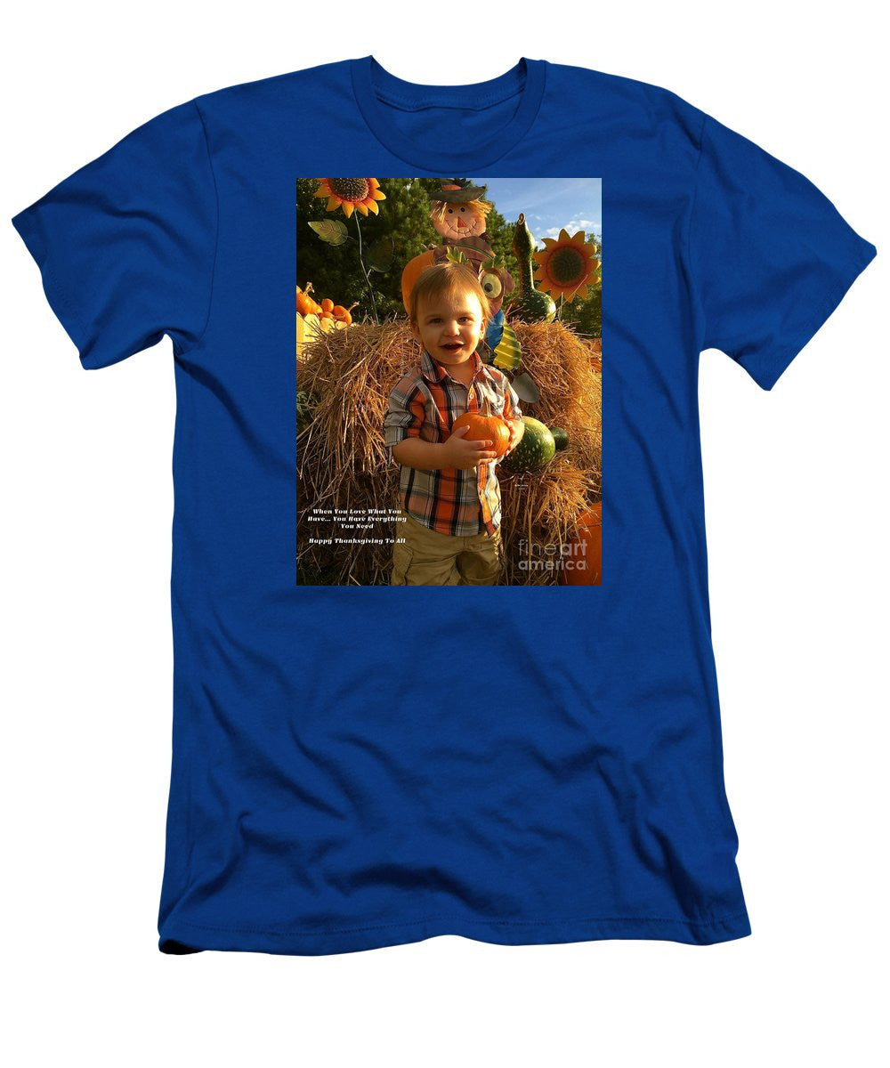 Men's T-Shirt (Slim Fit) - Happy Thanksgiving To All