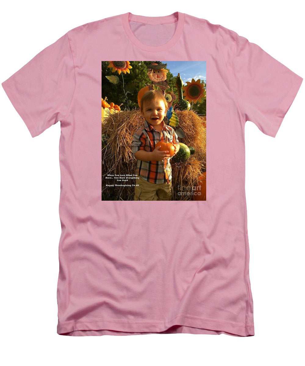 Men's T-Shirt (Slim Fit) - Happy Thanksgiving To All