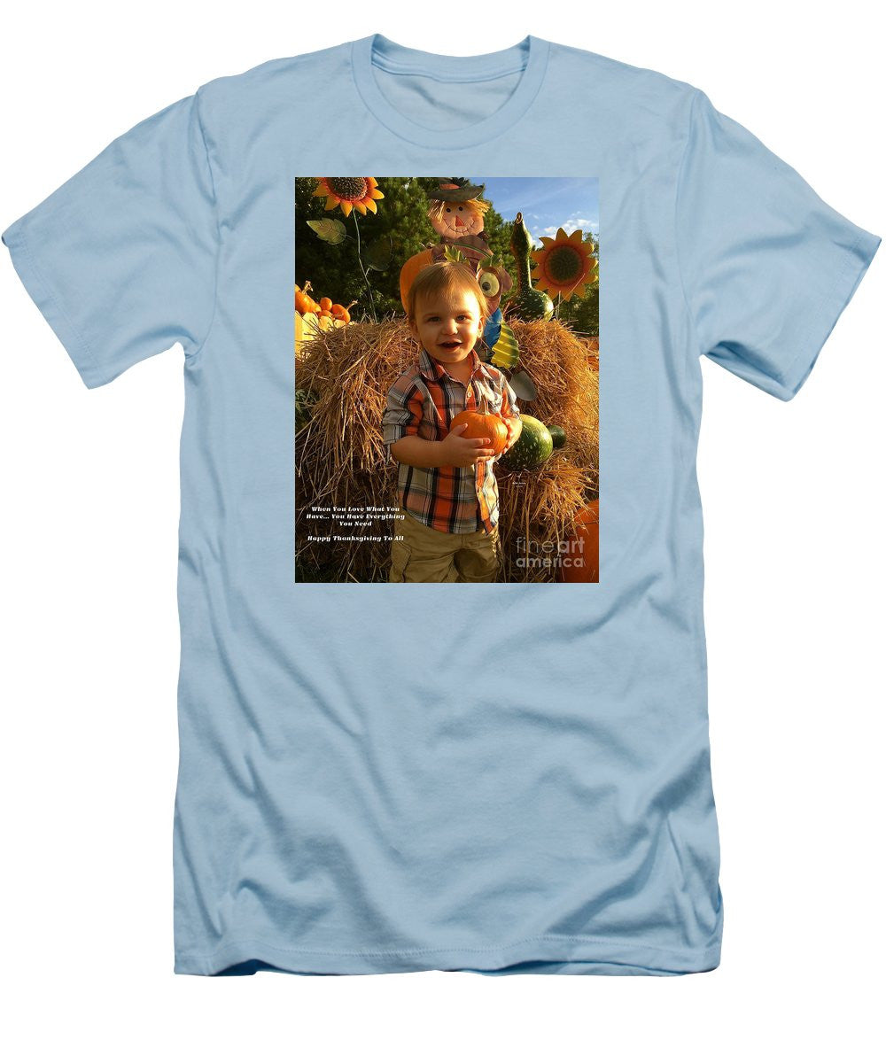 Men's T-Shirt (Slim Fit) - Happy Thanksgiving To All