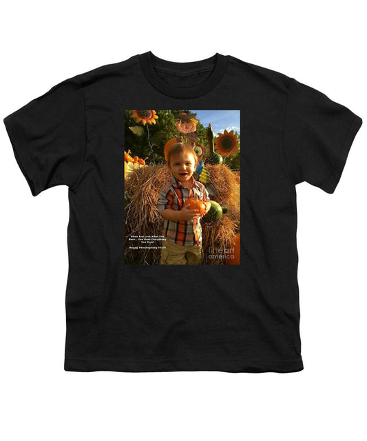 Youth T-Shirt - Happy Thanksgiving To All