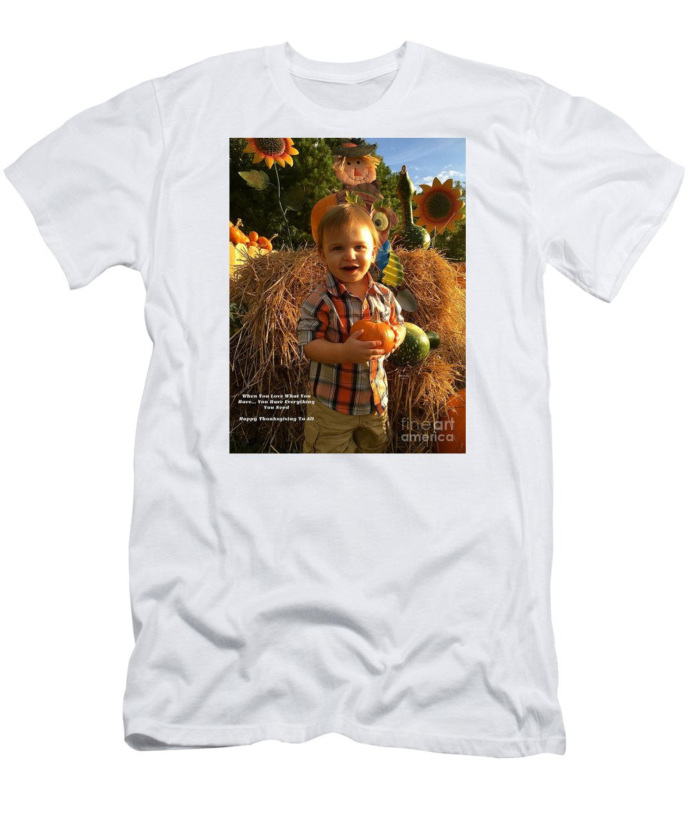 Men's T-Shirt (Slim Fit) - Happy Thanksgiving To All