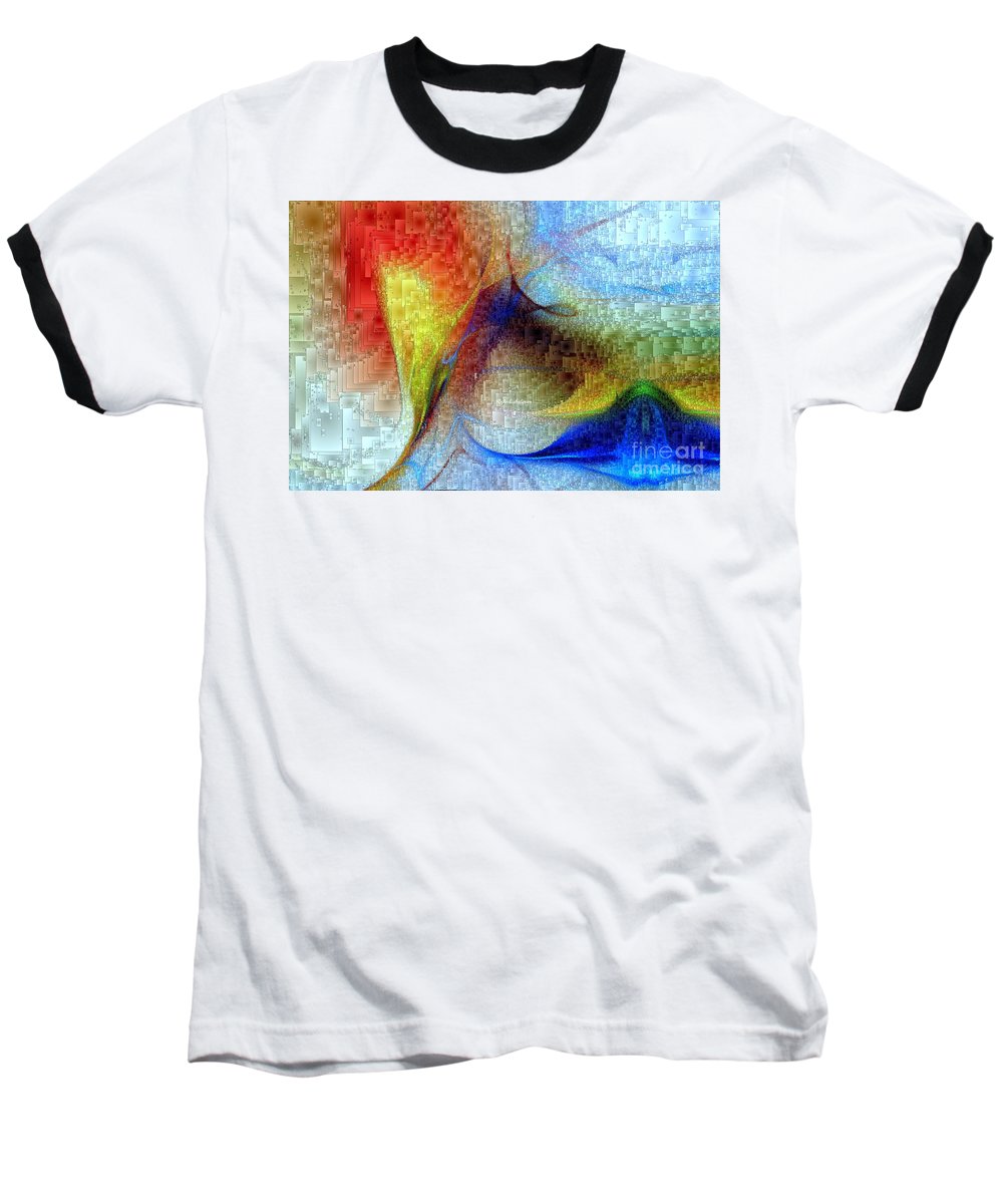 Hawaii - Island Of Fire - Baseball T-Shirt