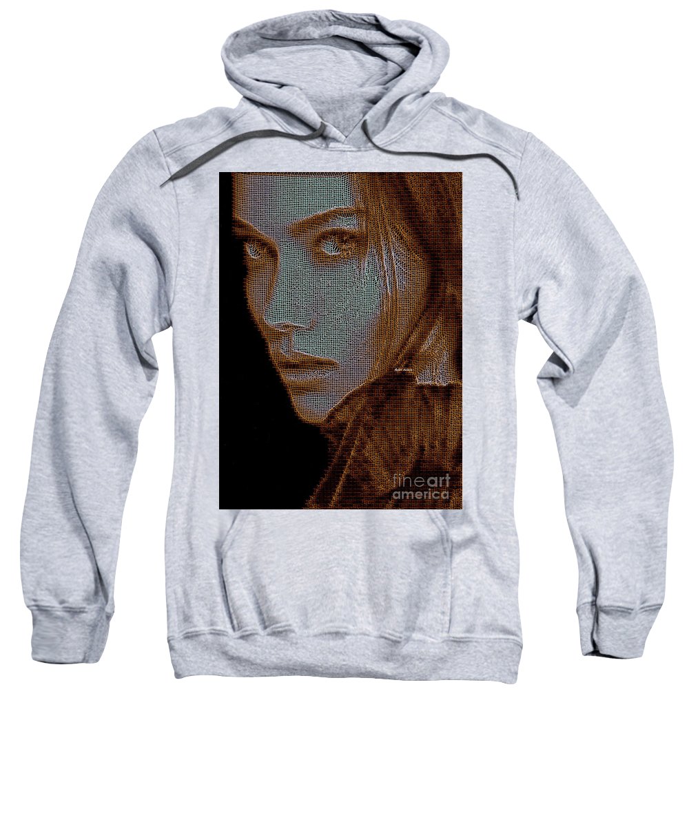 Hidden Face In Sepia - Sweatshirt