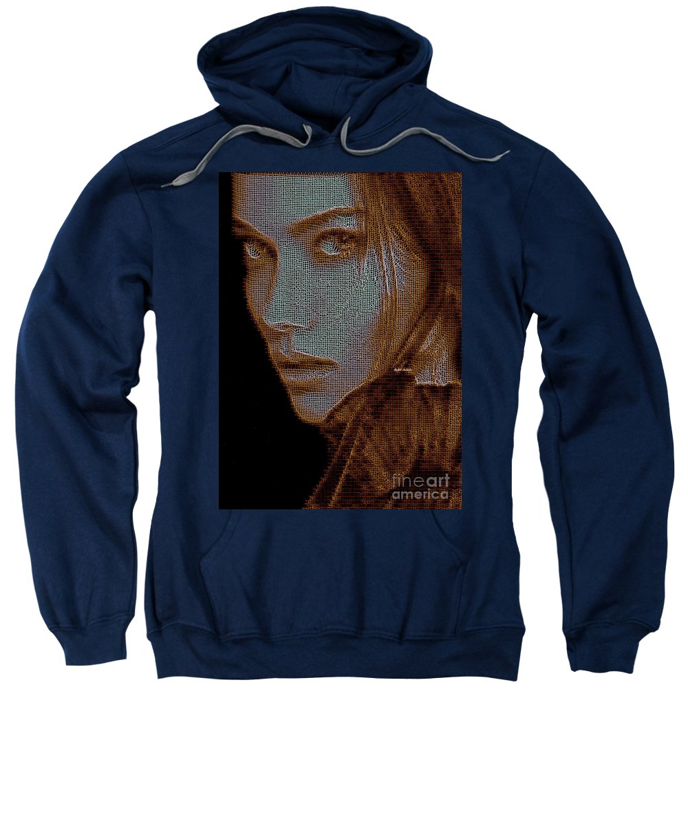 Hidden Face In Sepia - Sweatshirt